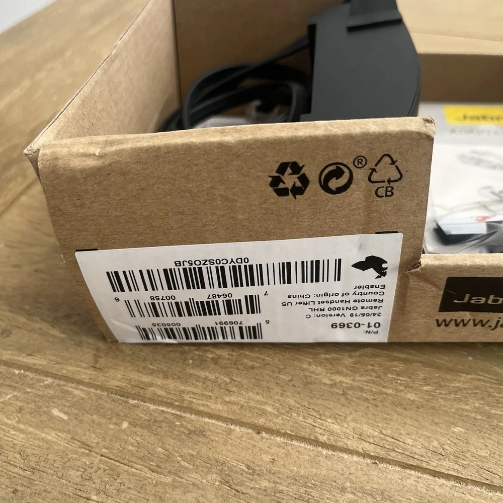 NEW OPEN BOX JABRA GN1000 REMOTE HANDSET LIFTER FOR DESK PHONES P/N 01-0369